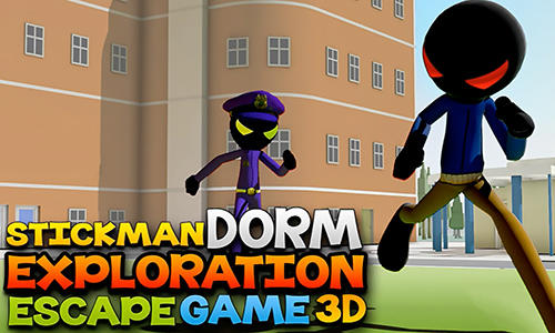 Скачать Stickman dorm exploration escape game 3D: Android Стикмен игра на телефон и планшет.