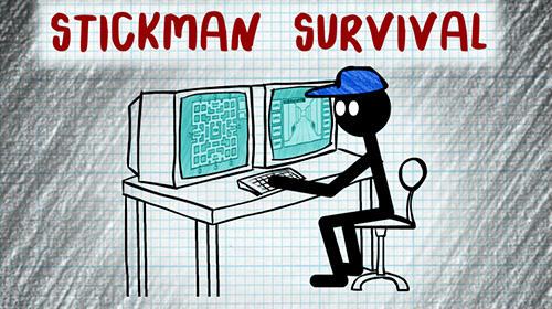 Скачать Stickman five nights survival: Android Стикмен игра на телефон и планшет.