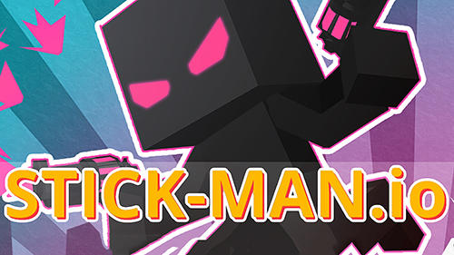 Скачать Stickman.io: The warehouse brawl. Pixel cyberpunk: Android Шутер с видом сверху игра на телефон и планшет.