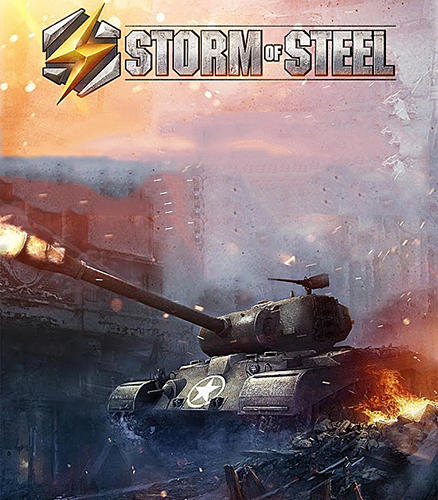Скачать Storm of steel: Tank commander: Android Онлайн стратегии игра на телефон и планшет.