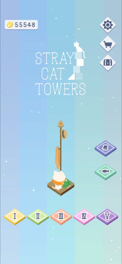 Скачать Stray Cat Towers: Android Головоломки игра на телефон и планшет.