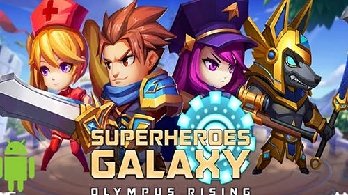 Скачать Super heroes galaxy: Olympus rising: Android Стратегические RPG игра на телефон и планшет.
