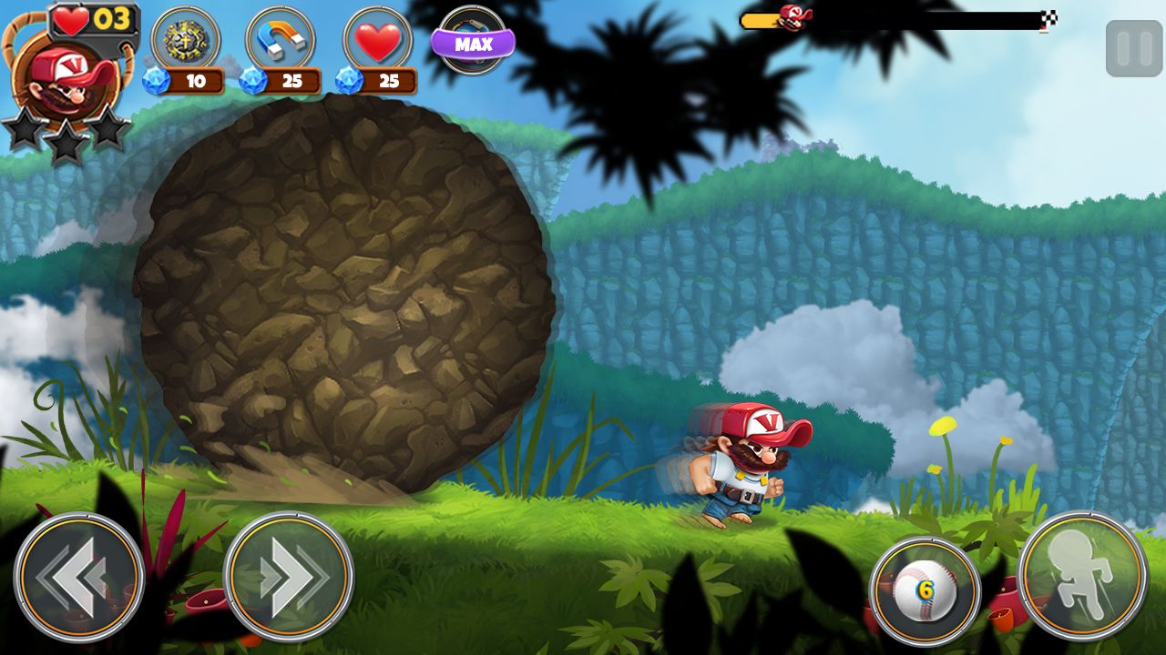 Скачать Super Jungle Jump: Android Раннеры игра на телефон и планшет.