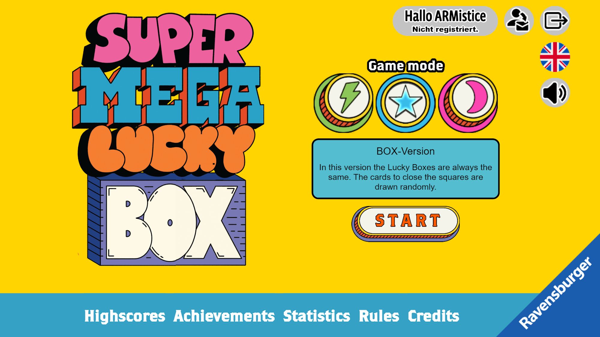 Скачать Super Mega Lucky Box: Android Головоломки игра на телефон и планшет.