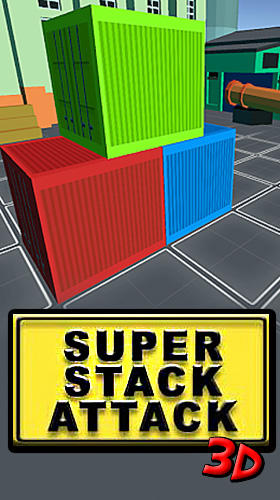 Скачать Super stack attack 3D: Android Головоломки игра на телефон и планшет.