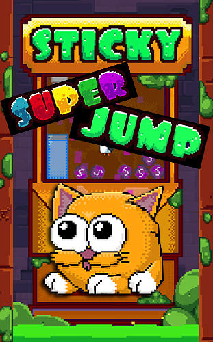 Скачать Super sticky jump: Android Пиксельные игра на телефон и планшет.