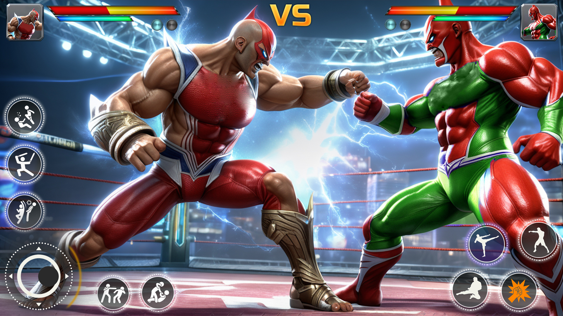 Скачать Superhero Fighting Games: Android игра на телефон и планшет.