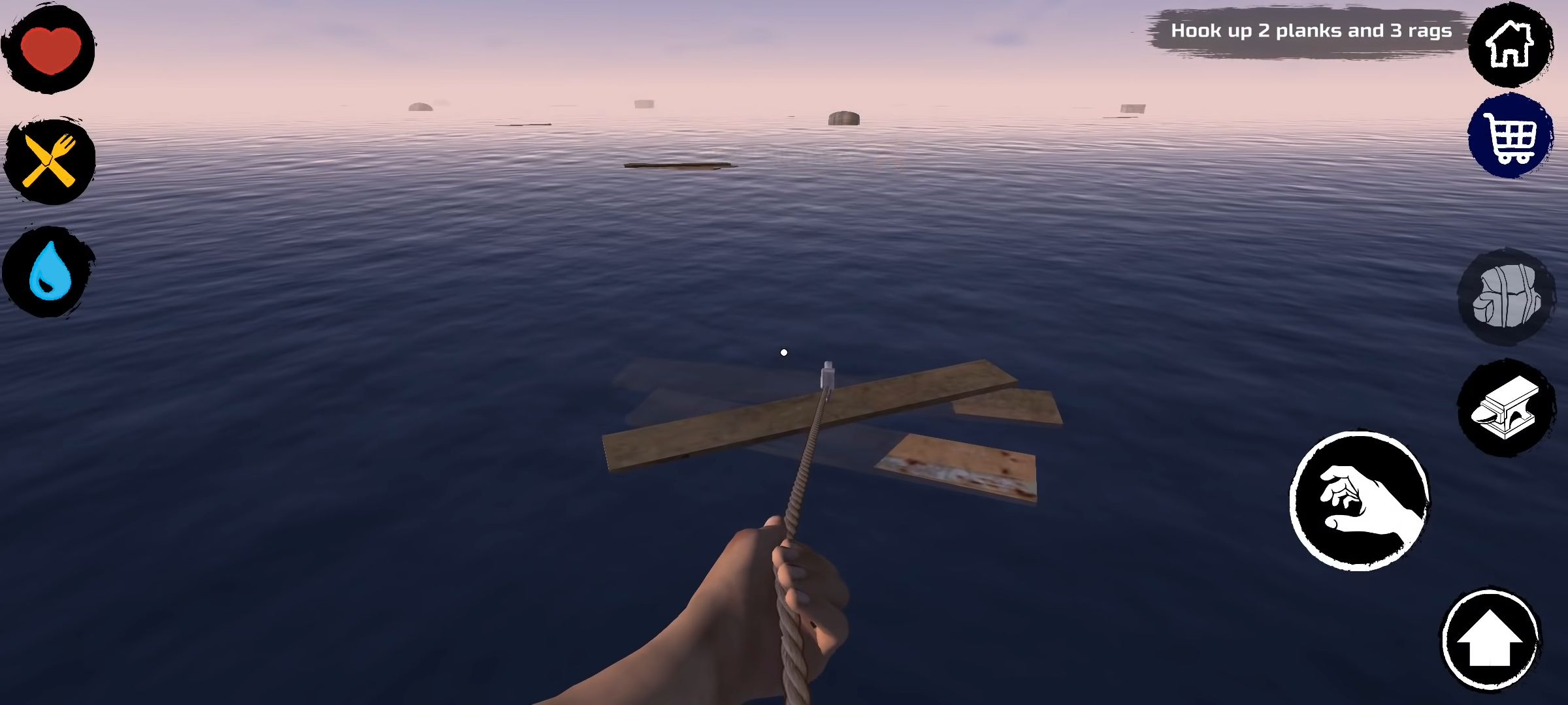 Скачать Survival and Craft: Crafting In The Ocean: Android Корабли игра на телефон и планшет.
