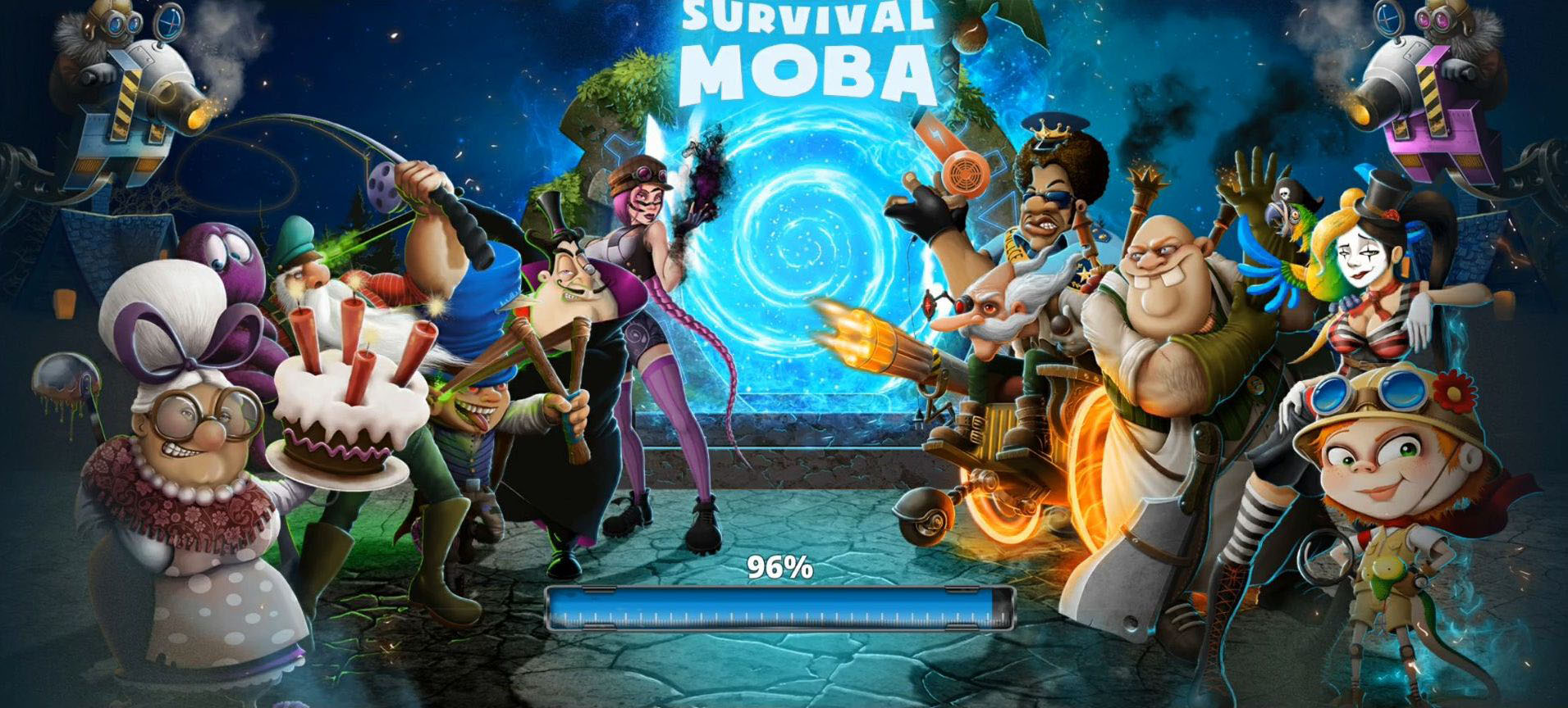 Скачать Survival MOBA: Android Online игра на телефон и планшет.