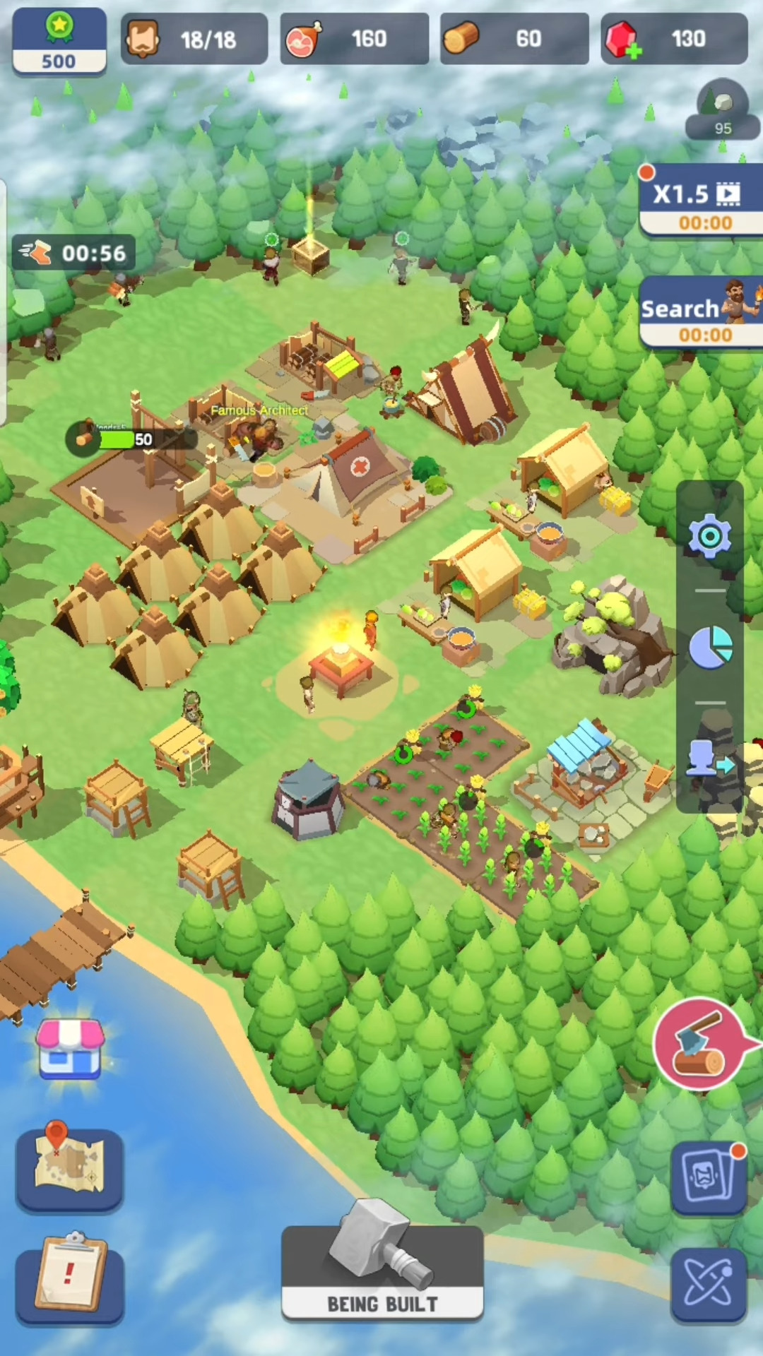Скачать Survivor Island-Idle Game: Android Строительство игра на телефон и планшет.