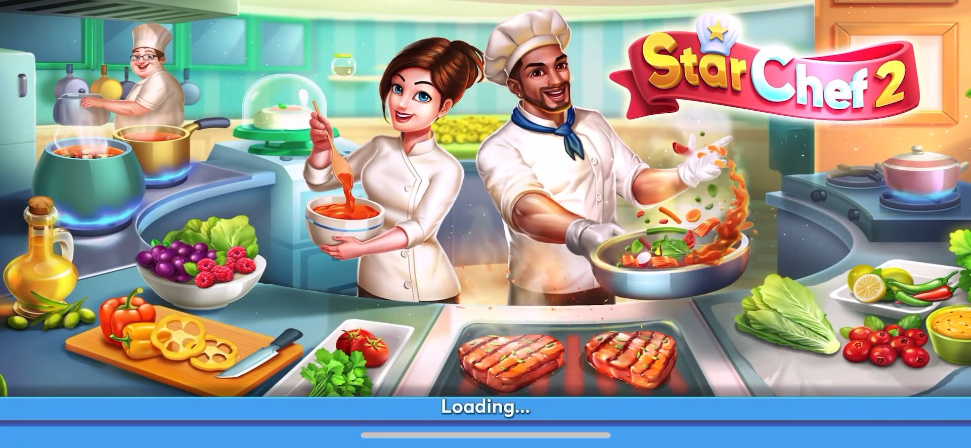 Скачать Tasty Cooking Cafe & Restaurant Game: Star Chef 2: Android Менеджеры игра на телефон и планшет.