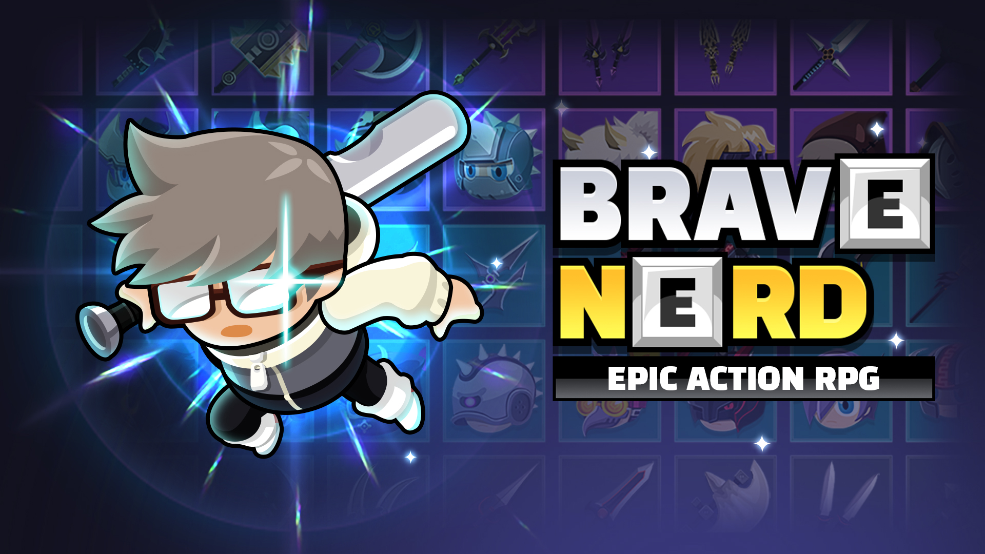 Скачать The Brave Nerd: Android Слешеры игра на телефон и планшет.