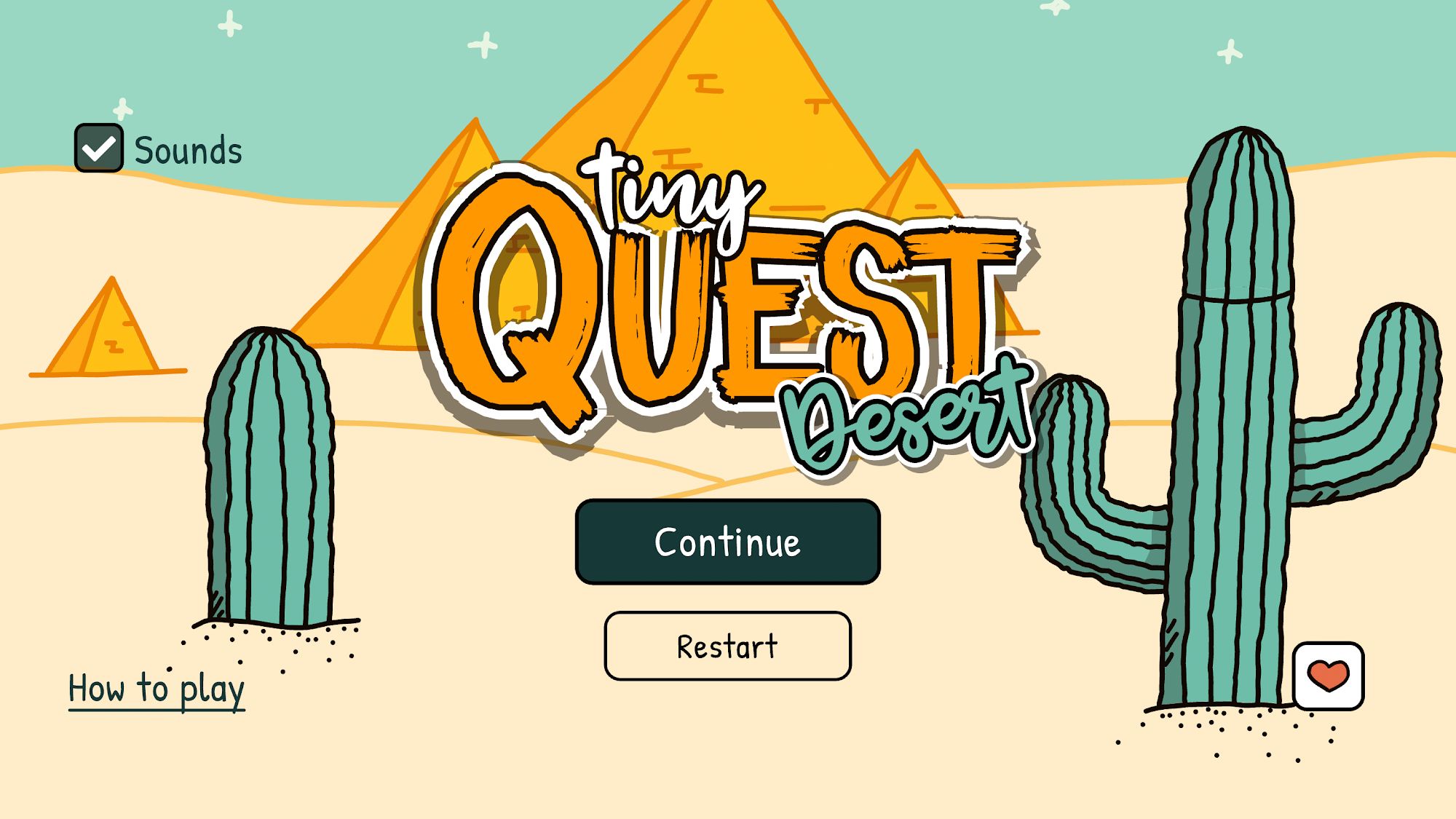 Скачать Tiny Quest: Desert: Android Квесты игра на телефон и планшет.