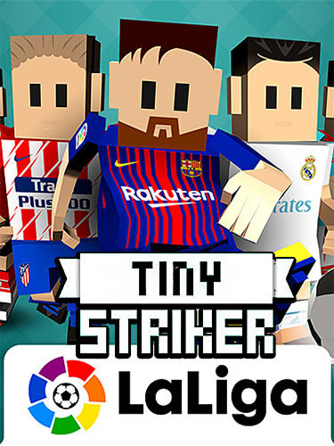 Скачать Tiny striker La Liga 2018: Android Футбол игра на телефон и планшет.