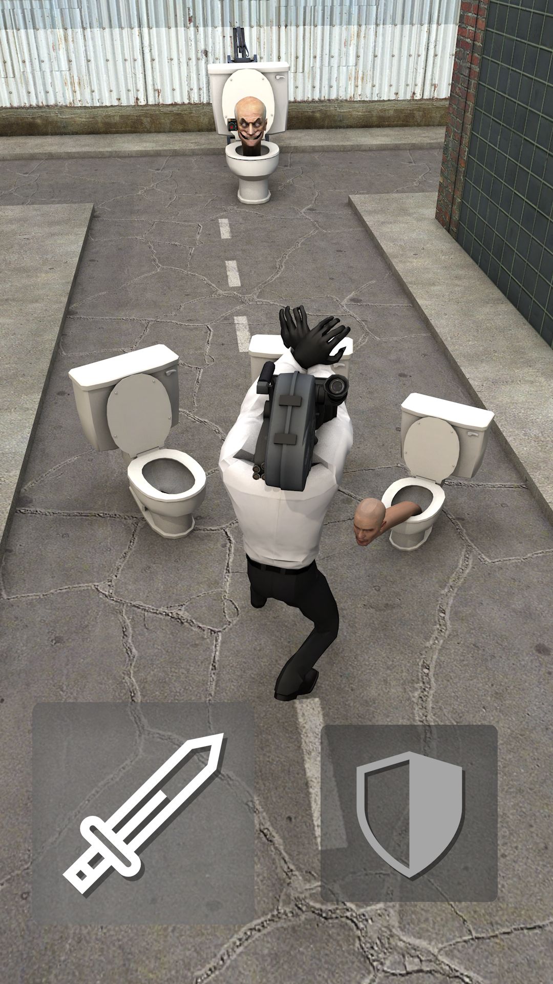 Скачать Toilet Fight: Android Кликеры игра на телефон и планшет.
