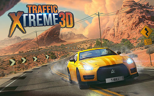 Скачать Traffic xtreme 3D: Fast car racing and highway speed: Android Гонки игра на телефон и планшет.