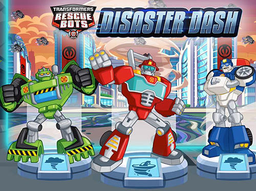 Скачать Transformers rescue bots: Disaster dash: Android Раннеры игра на телефон и планшет.