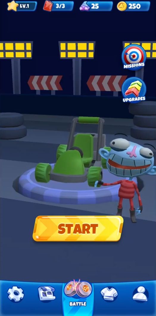 Скачать Troll Face Quest - Kart Wars: Android Картинг игра на телефон и планшет.