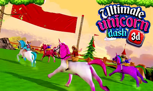 Скачать Ultimate unicorn dash 3D: Android Раннеры игра на телефон и планшет.