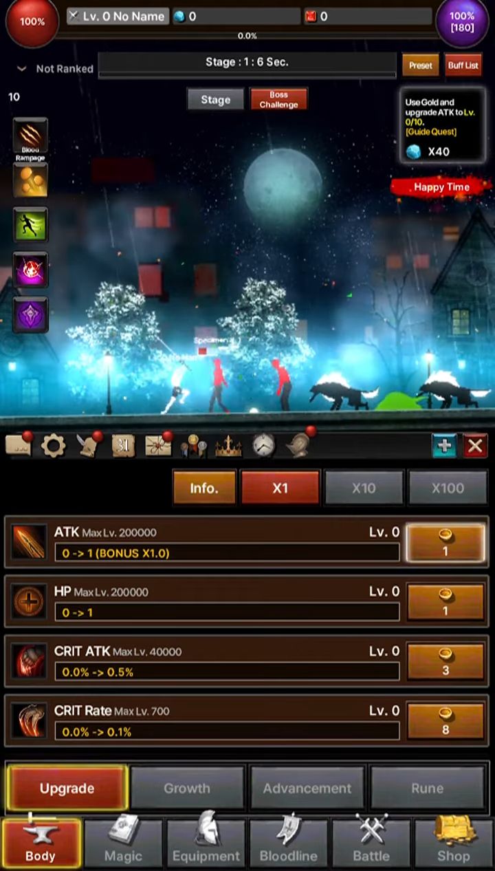 Скачать Vampire Idle: Android Простые игра на телефон и планшет.
