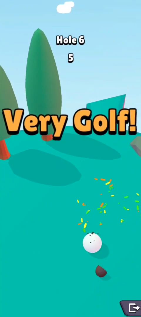 Скачать Very Golf - Ultimate Game: Android С реалистичной физикой игра на телефон и планшет.
