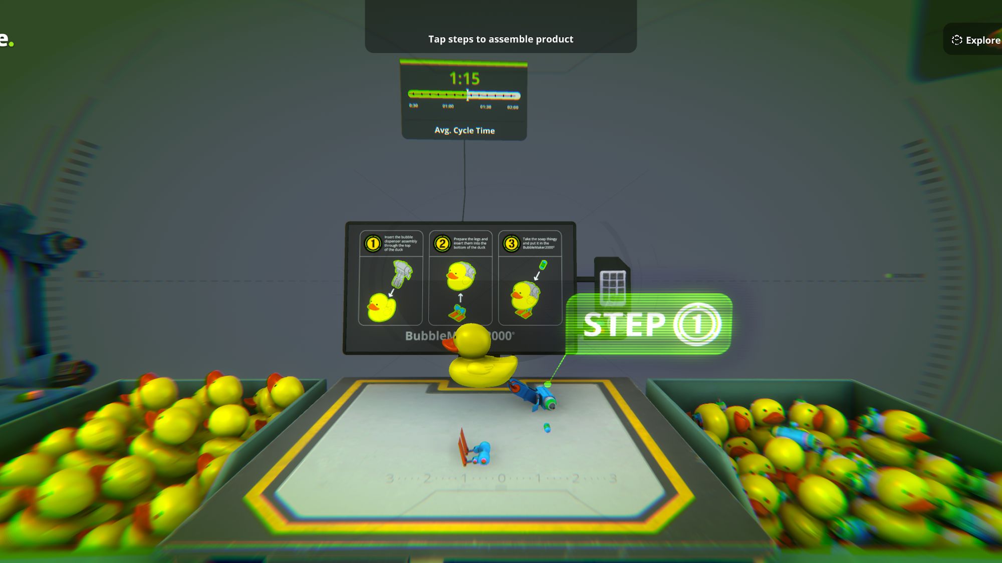 Скачать Virtual Factory by Deloitte: Android Необычные игра на телефон и планшет.
