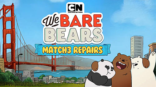 Скачать We bare bears: Match 3 repairs: Android Три в ряд игра на телефон и планшет.