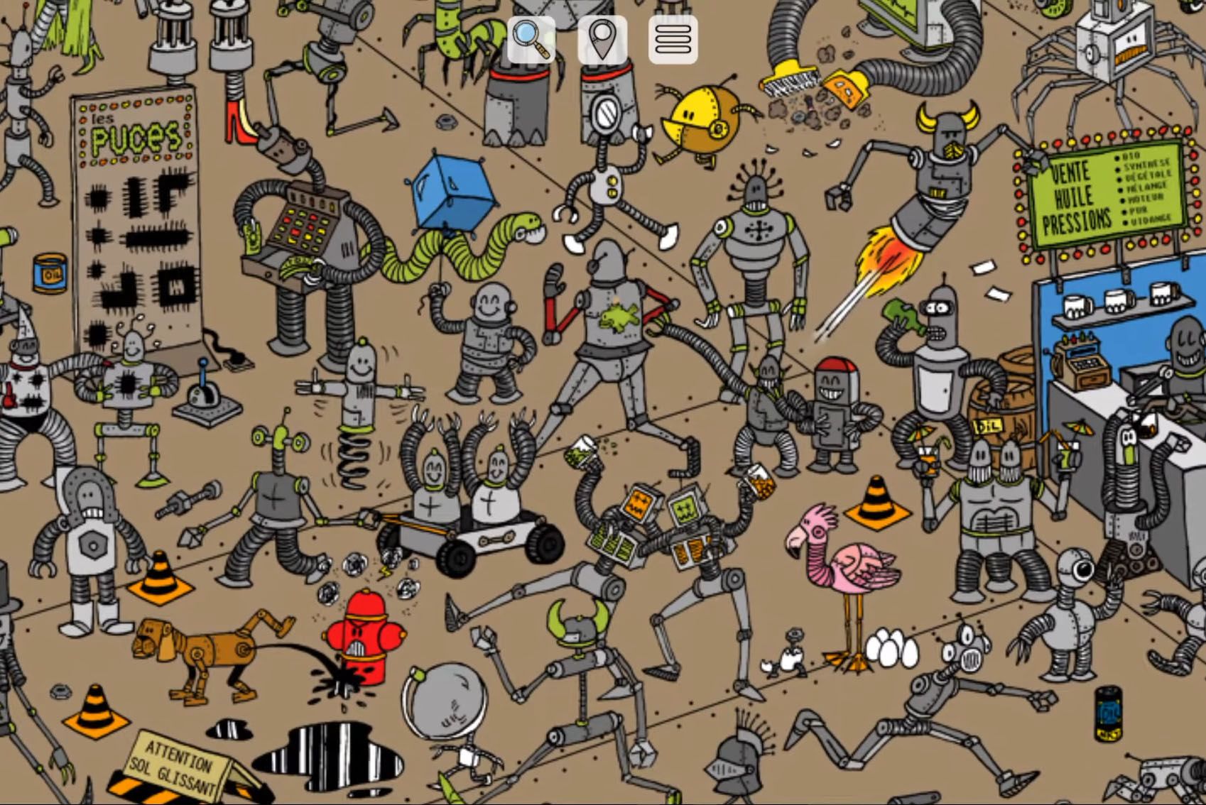 Скачать Where’s Droid?: Android Поиск предметов игра на телефон и планшет.