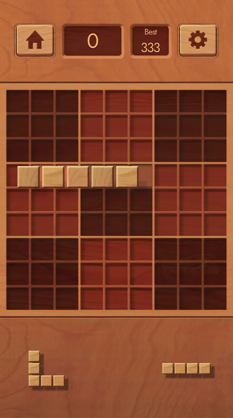 Скачать Woodoku - Wood Block Puzzles: Android Логические игра на телефон и планшет.