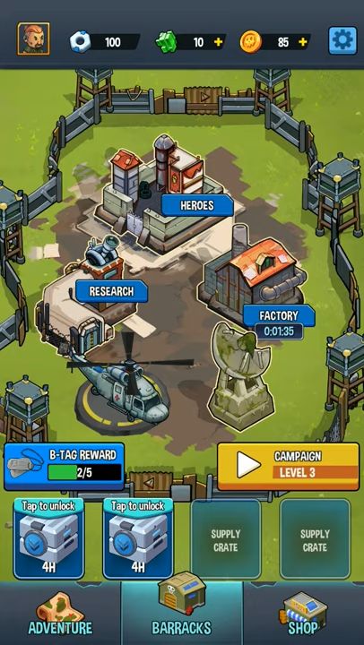 Скачать Zombie idle: City defense: Android Зомби игра на телефон и планшет.