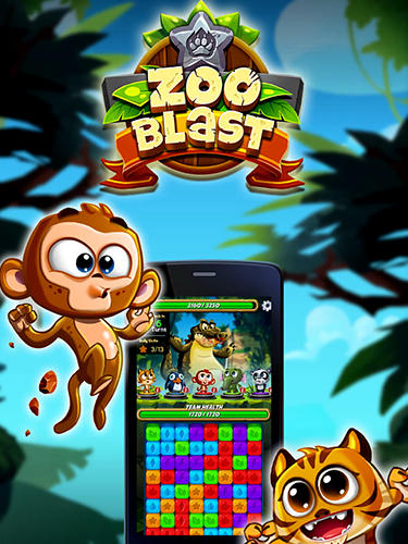 Скачать Zoo blast: Android Головоломки игра на телефон и планшет.