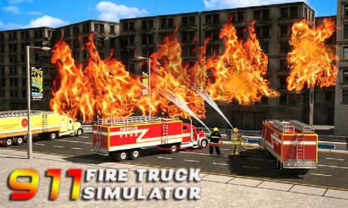 911 rescue fire truck: 3D simulator