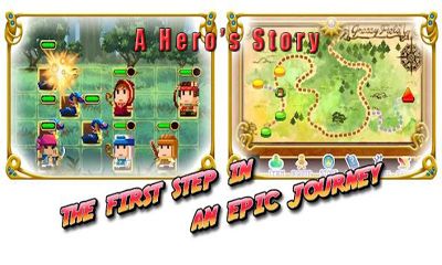 Скачать A Hero's Story: Android Стратегии игра на телефон и планшет.