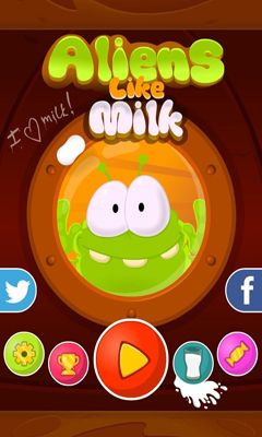 Скачать Aliens like milk: Android игра на телефон и планшет.