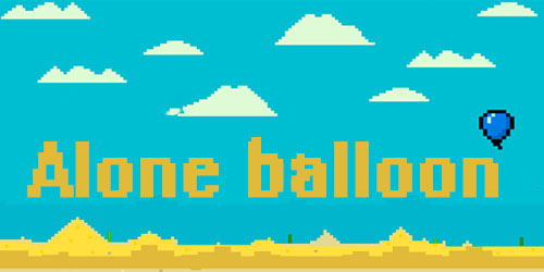 Скачать Alone balloon: Android Пиксельные игра на телефон и планшет.
