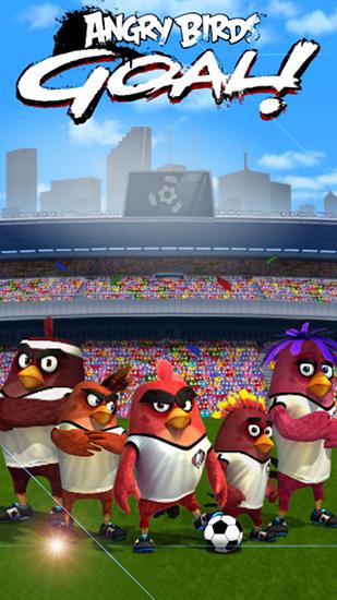 Скачать Angry birds: Goal!: Android Футбол игра на телефон и планшет.