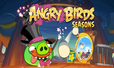 Скачать Angry Birds Seasons - Abra-Ca-Bacon!: Android игра на телефон и планшет.