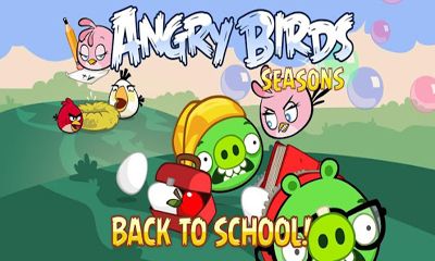 Скачать Angry Birds Seasons Back To School: Android Аркады игра на телефон и планшет.