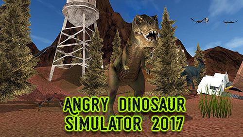 Скачать Angry dinosaur simulator 2017: Android Динозавры игра на телефон и планшет.