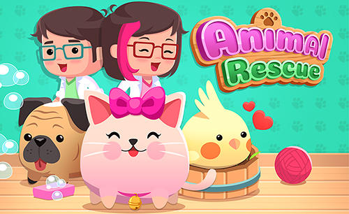 Скачать Animal rescue: Pet shop game: Android Для детей игра на телефон и планшет.