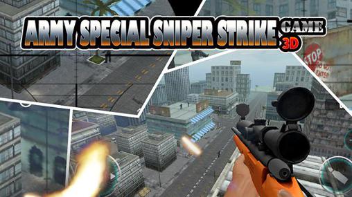 Скачать Army special sniper strike game 3D: Android Снайпер игра на телефон и планшет.
