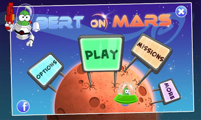 Скачать Bert On Mars: Android Аркады игра на телефон и планшет.