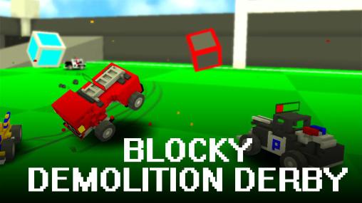 Скачать Blocky demolition derby: Android Пиксельные игра на телефон и планшет.