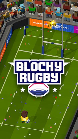 Скачать Blocky rugby: Android Пиксельные игра на телефон и планшет.