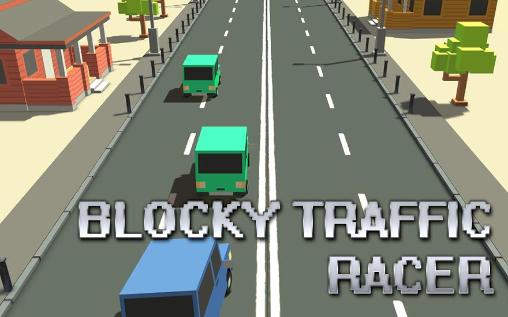 Blocky traffic racer