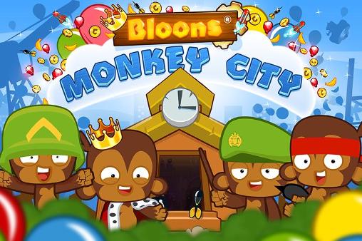 Скачать Bloons: Monkey city: Android Online игра на телефон и планшет.