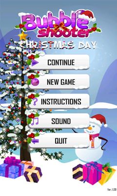 Скачать Bubble Shooter Christmas HD: Android Аркады игра на телефон и планшет.