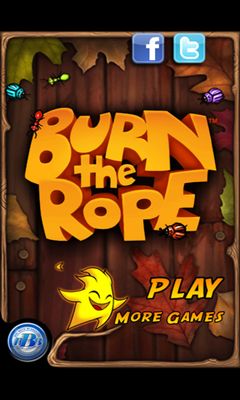 Скачать Burn The Rope+: Android Логические игра на телефон и планшет.