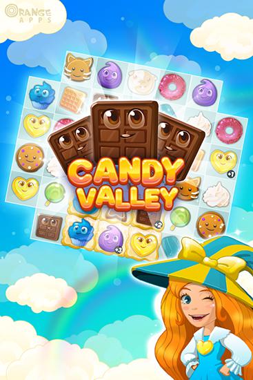 Скачать Candy valley: Android Три в ряд игра на телефон и планшет.