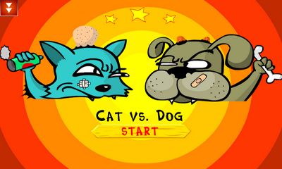 Скачать Cat vs Dog free: Android Сенсорные игра на телефон и планшет.